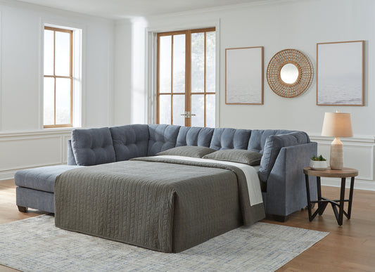 Myers Furniture Outlet - Ashley Furniture - Marleton Sectional - LAF 2-Piece Sectional with Chaise / Gray - 55305S2