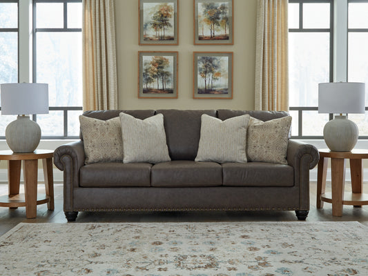 Myers Furniture Outlet - Ashley Furniture - Roxmere Living Room - Ottoman / Umber - 5550314
