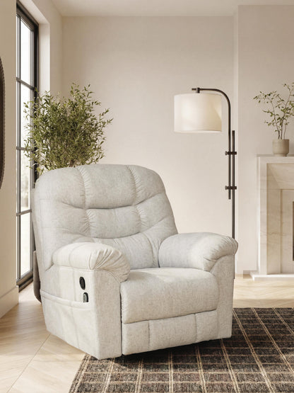 Myers Furniture Outlet - Ashley Furniture - Linenfield Living Room - Zero Wall Recliner - PC5570729