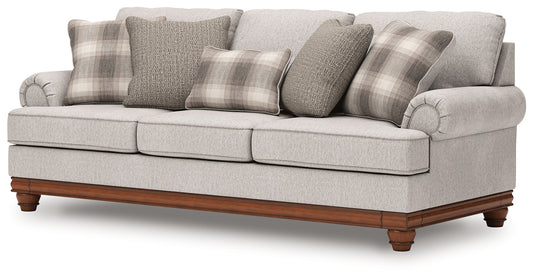 Myers Furniture Outlet - Ashley Furniture - Clearbrooke Living Room - Sofa / Sandstone - PC5680338