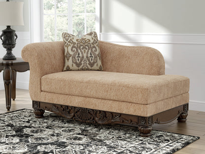 Myers Furniture Outlet - Ashley Furniture - Chelsworth Living Room - RAF Corner Chaise / Golden - PC5790516