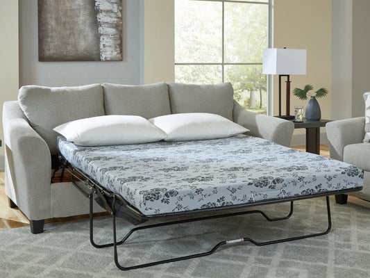 Myers Furniture Outlet - Ashley Furniture - Willarae Living Room - Chair and a Half / Taupe - 5980323