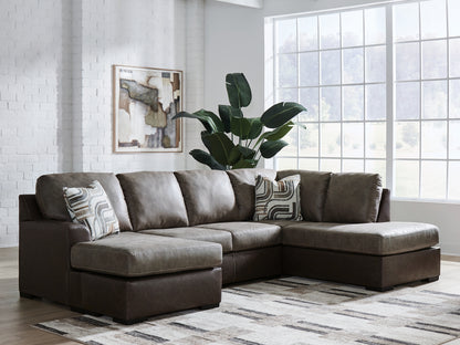 Myers Furniture Outlet - Ashley Furniture - Castille Way Sectional - LAF 2-Piece Sectional with Chaise - PC62703S2