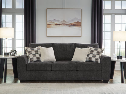 Myers Furniture Outlet - Ashley Furniture - Loreo Living Room - Sofa / Ebony - 6310138