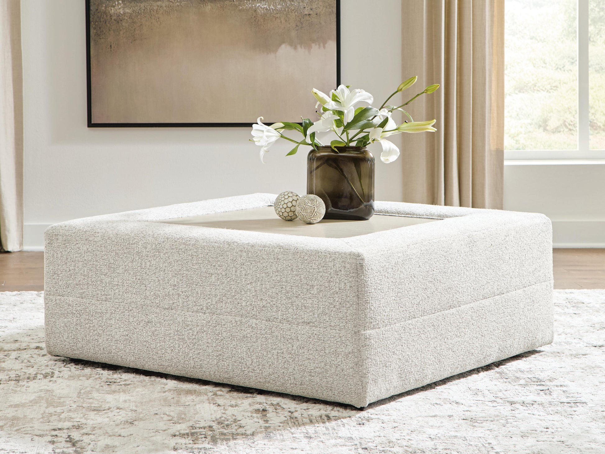 Myers Furniture Outlet - Ashley Furniture - Ashbourne Estate Living Room - Oversized Accent Ottoman - PC6600408
