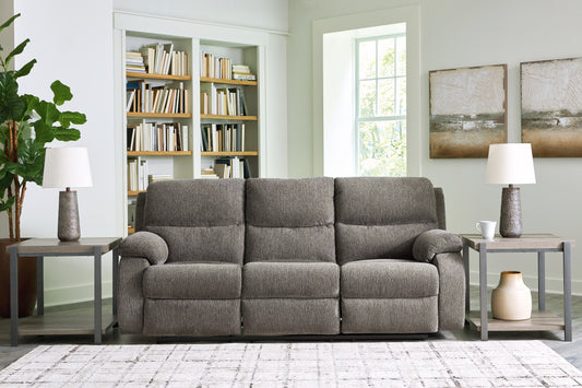Myers Furniture Outlet - Ashley Furniture - Scranto Living Room - Rocker Recliner / Brindle - 6650225