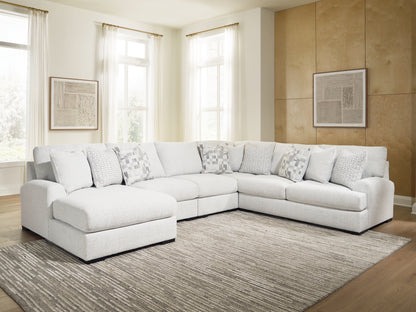 Myers Furniture Outlet - Ashley Furniture - Misty-Lakes 5-Piece Sectional with Chaise - 5-Piece Sectional with Chaise - PC66906S12