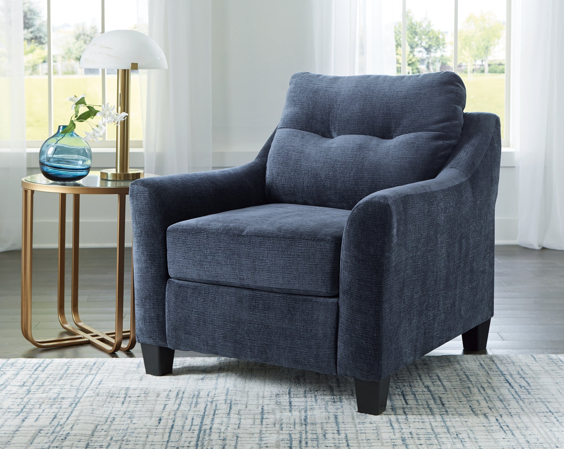 Myers Furniture Outlet - Ashley Furniture - Amity Bay Living Room - Chair / Ink - 6720620