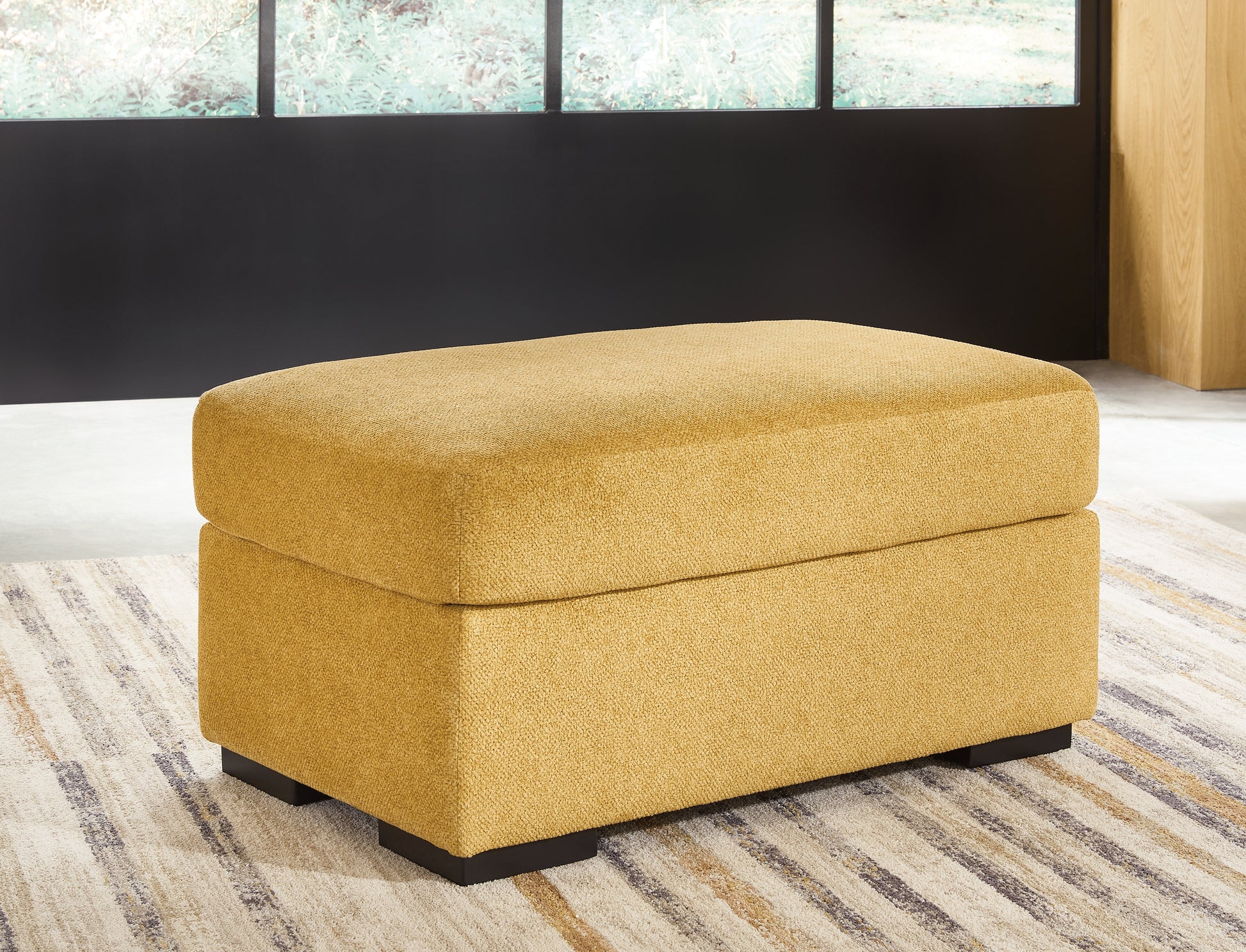 Myers Furniture Outlet - Ashley Furniture - Keerwick Living Room - Ottoman / Sunflower - 6750614