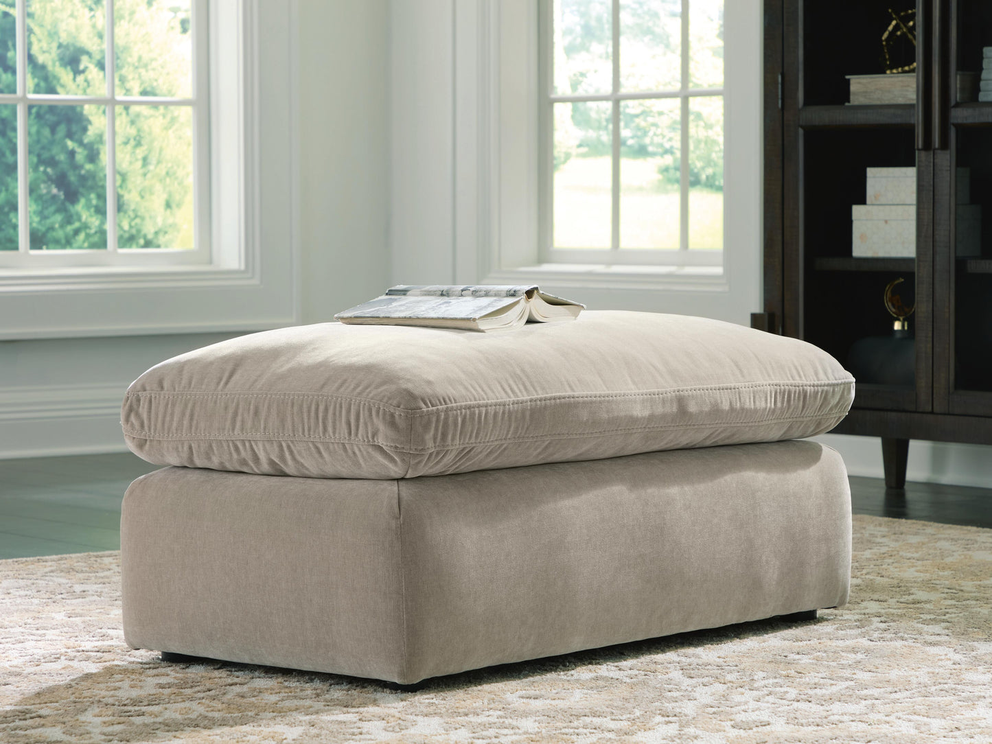 Myers Furniture Outlet - Ashley Furniture - Maxton Heights Living Room - Ottoman / Pebble - 6780814