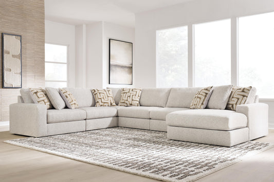 Myers Furniture Outlet - Ashley Furniture - Kestrie Sectional - RAF 6-Piece Sectional with Chaise - PC68706S15