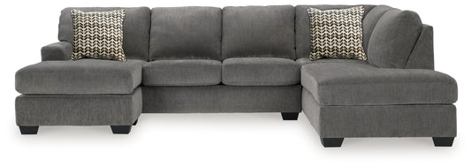 Myers Furniture Outlet - Ashley Furniture - Riverfield Sectional - 2-Piece Sectional with Chaise / Iron - 70097S1
