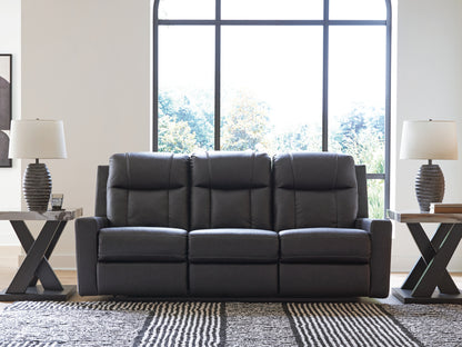 Myers Furniture Outlet - Ashley Furniture - Mackmenville Living Room - Reclining Sofa / Carbon - 7471388