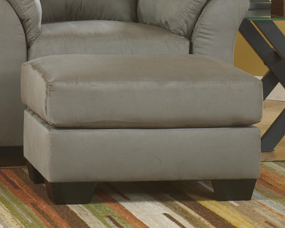 Myers Furniture Outlet - Ashley Furniture - Darcy Living Room - Ottoman / Cobblestone - 7500514