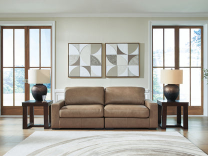 Myers Furniture Outlet - Ashley Furniture - Veronella Sectional - RAF 2-Piece Sectional Sofa / Sahara - 76106S1