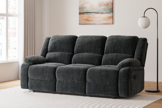 Myers Furniture Outlet - Ashley Furniture - Draycoll Living Room - Power Rocker Recliner / Slate - 7650498