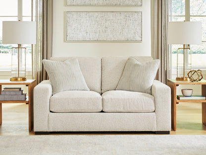 Myers Furniture Outlet - Ashley Furniture - Conlee-Pike Living Room - Loveseat / Linen - PC8131035