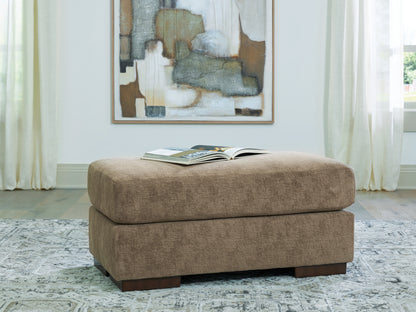 Myers Furniture Outlet - Ashley Furniture - Jayne Park Living Room - Ottoman / Pecan - PC8150514