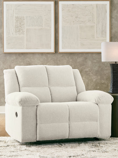 Myers Furniture Outlet - Ashley Furniture - Orlen Living Room - Zero Wall Wide Seat Recliner / Winter - 8160252