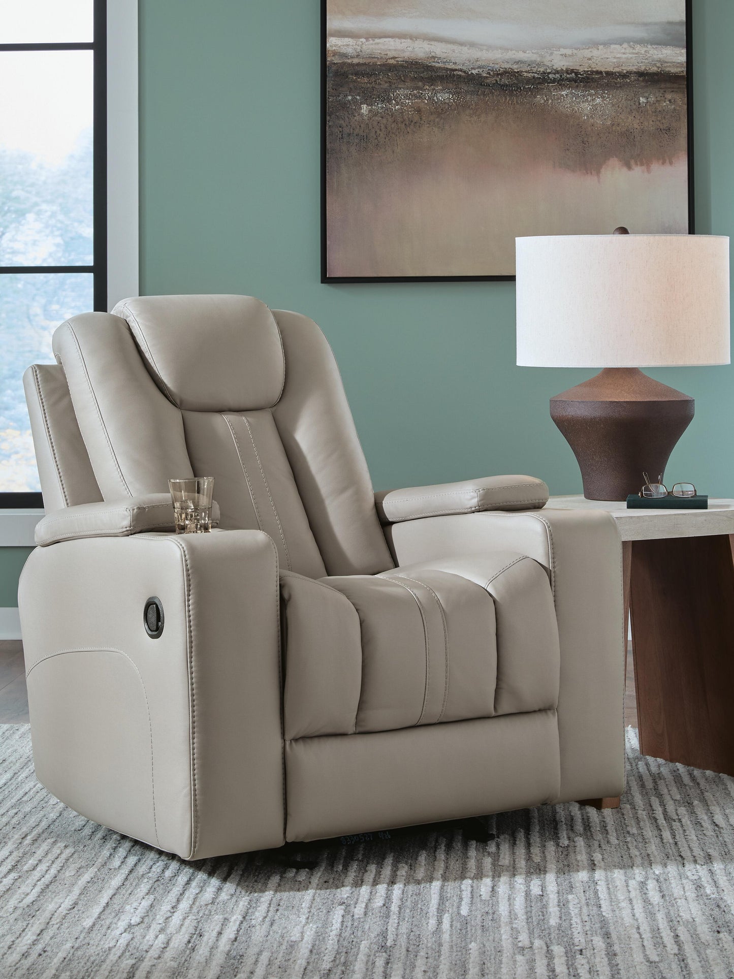 Myers Furniture Outlet - Ashley Furniture - Elevate Edges Living Room - Glider Recliner / Coin - PC8330527