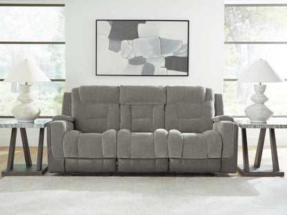 Myers Furniture Outlet - Ashley Furniture - Mixed Motion Living Room - PWR REC Sofa with ADJ Headrest - PC8350515