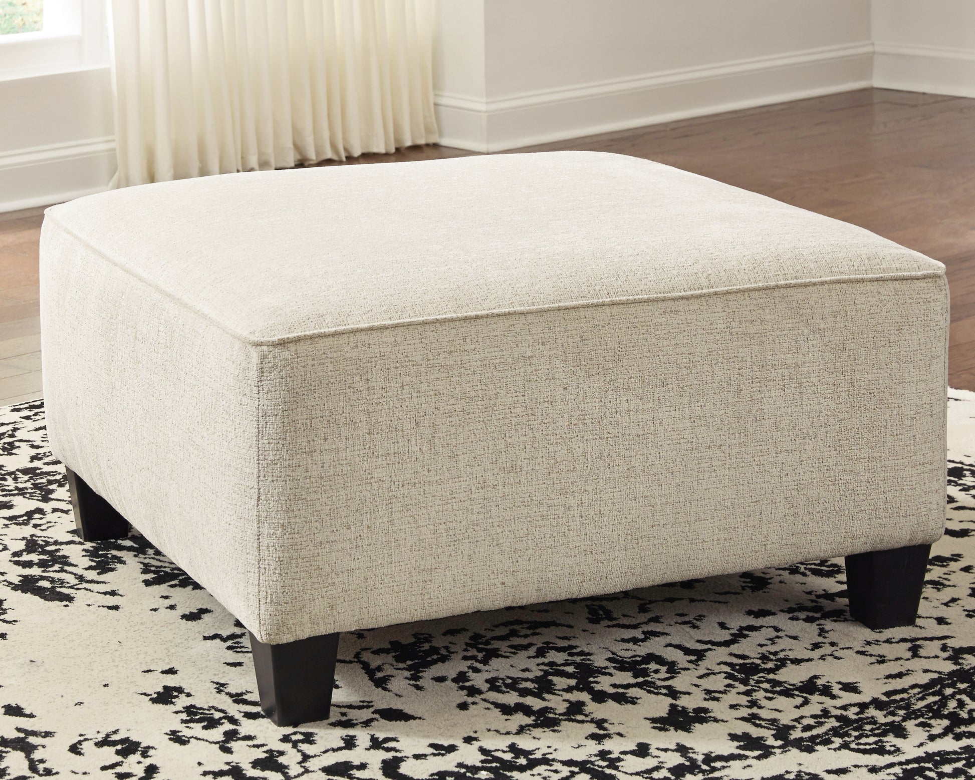 Myers Furniture Outlet - Ashley Furniture - Abinger Living Room - Oversized Accent Ottoman / Natural - 8390408