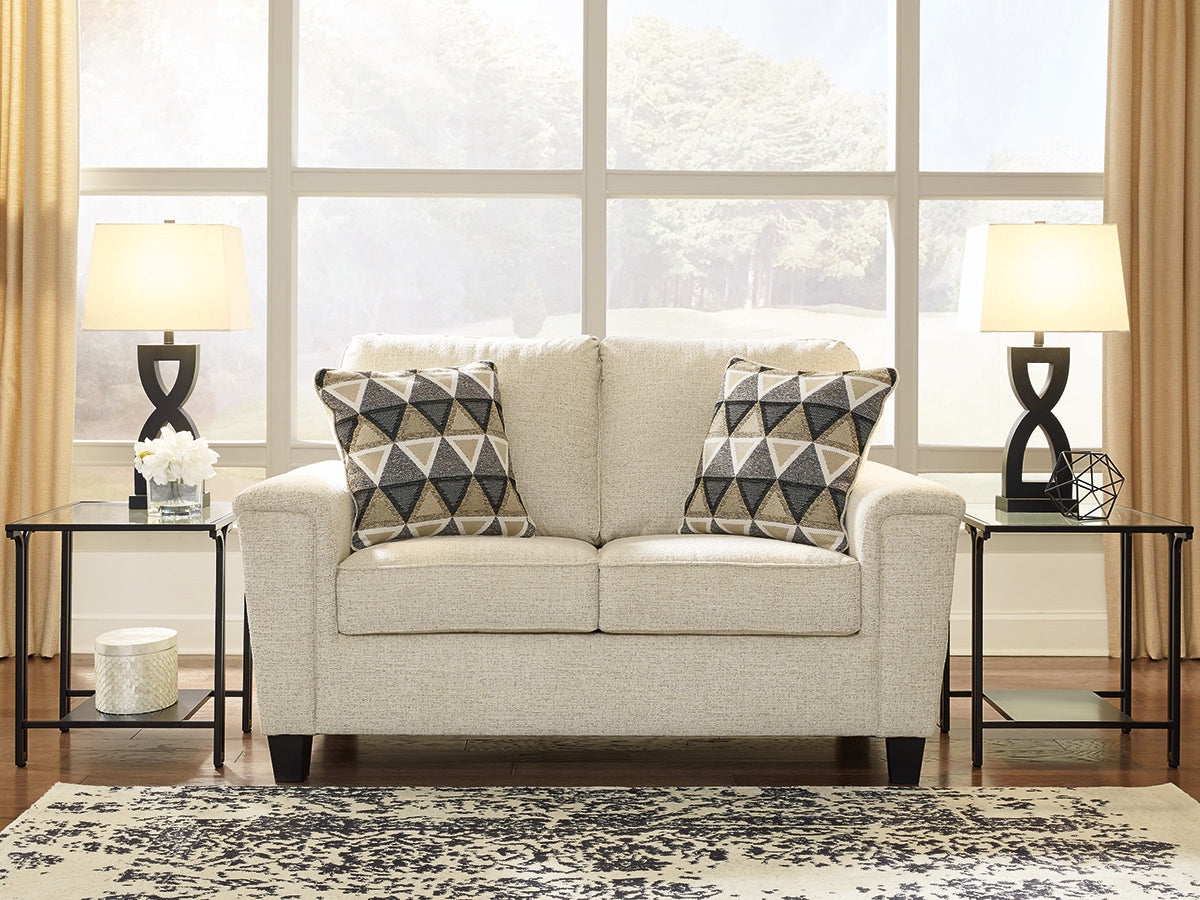 Myers Furniture Outlet - Ashley Furniture - Abinger Living Room - Loveseat / Natural - 8390435