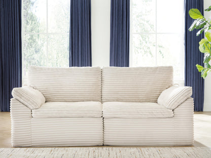 Myers Furniture Outlet - Ashley Furniture - Fannin Sectional - LAF/RAF Corner Chair (Set of 2) / Ivory - PC8430451