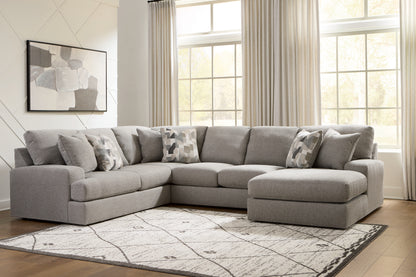 Myers Furniture Outlet - Ashley Furniture - Lindon Sectional - 3-Piece Sectional with Chaise - 84704S4