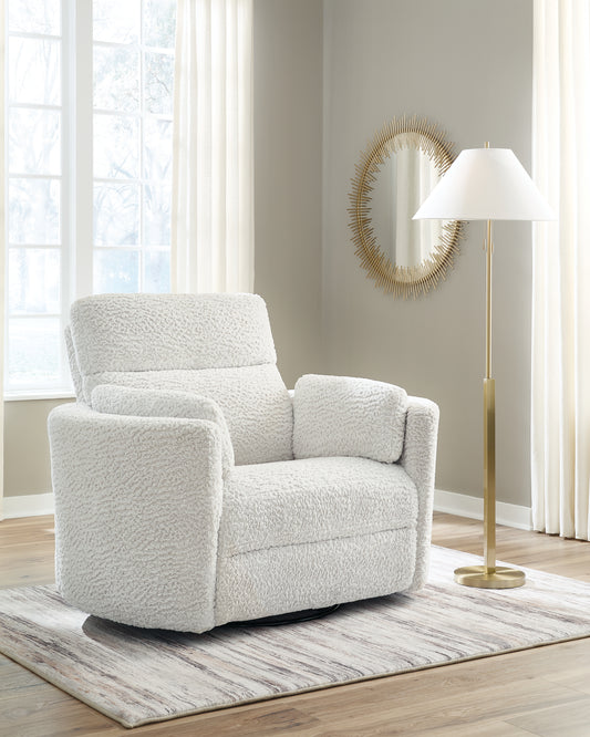 Myers Furniture Outlet - Ashley Furniture - Gosaldo Living Room - Swivel Glider Power Recliner - PC8630395