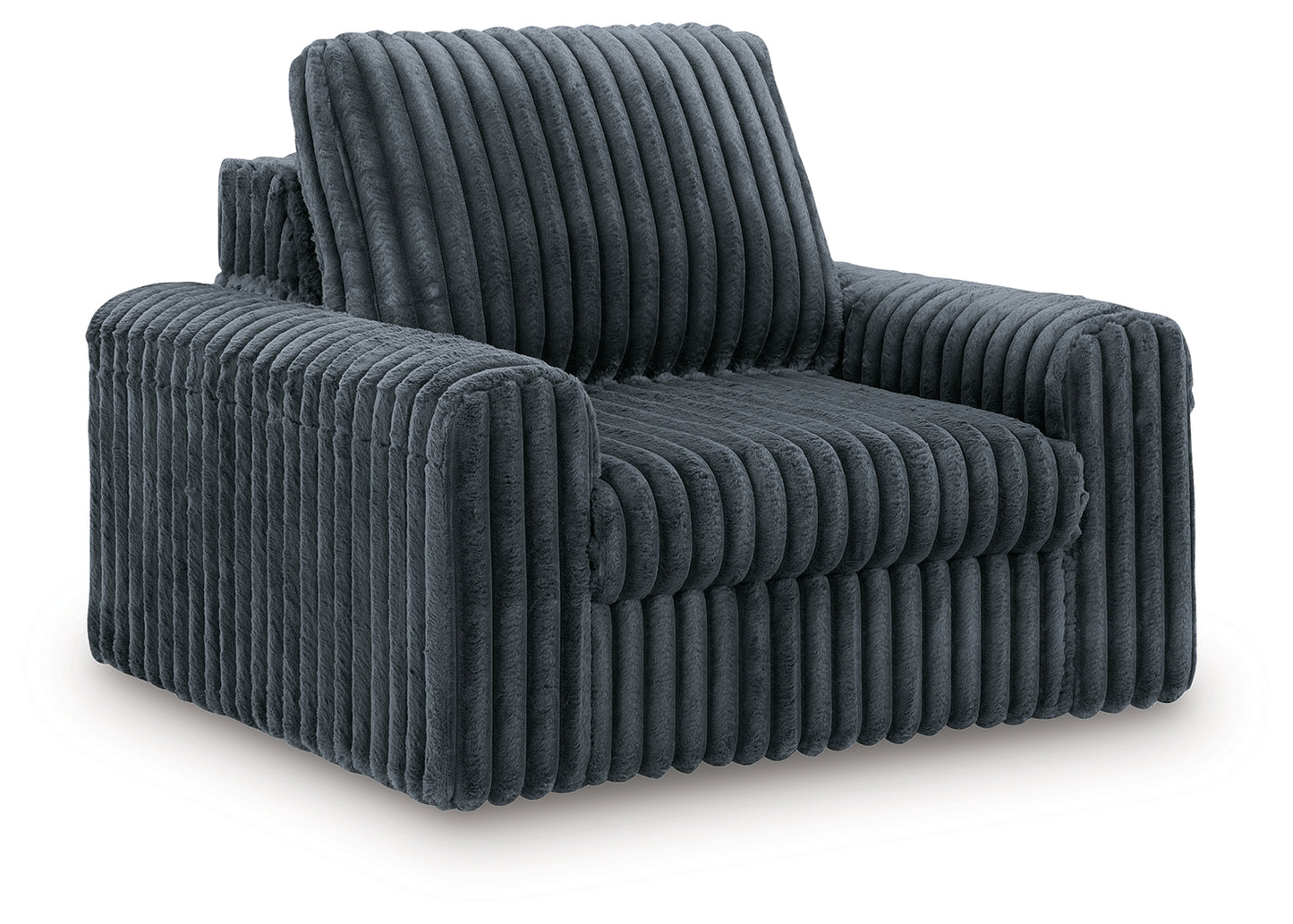 Myers Furniture Outlet - Ashley Furniture - HamlinBay Living Room - Power Gliding Chaise / Gunmetal - PC8680515P