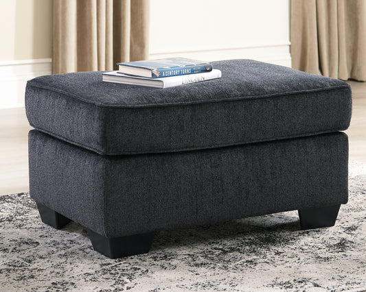 Myers Furniture Outlet - Ashley Furniture - Altari Living Room - Ottoman / Slate - 8721314