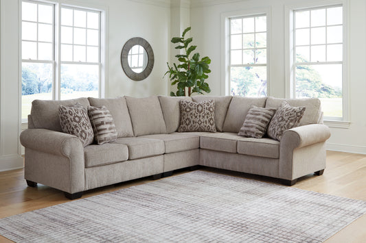 Myers Furniture Outlet - Ashley Furniture - Claireah Sectional - RAF 2-Piece Sectional / Umber - 90603S2