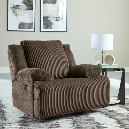 Myers Furniture Outlet - Ashley Furniture - Top Tier Living Room - Rocker Recliner / Chocolate - 9270525
