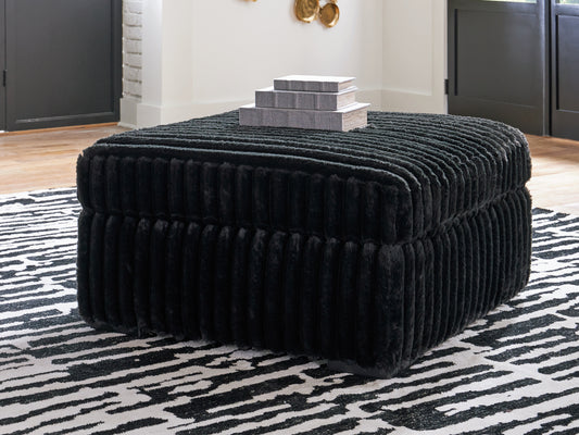 Myers Furniture Outlet - Ashley Furniture - Midnight-Madness Living Room - Chair and a Half / Chocolate - 9810423