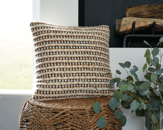 Myers Furniture Outlet - Ashley Furniture - Nealington Pillows - Pillow / Brown/Black/White - A1000929P