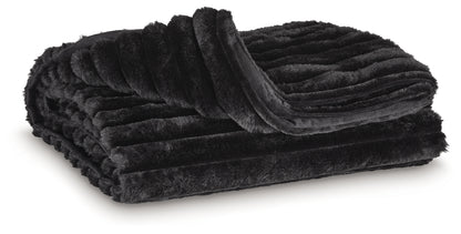 Myers Furniture Outlet - Ashley Furniture - Alsonwell Throw (Set of 3) - Throw (3/CS) / Black - A1001083