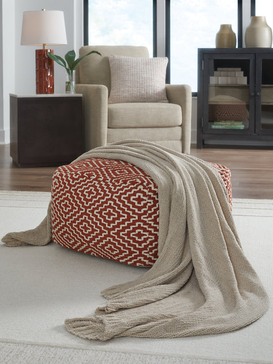 Myers Furniture Outlet - Ashley Furniture - Anawood Throw (Set of 3) - Throw (3/CS) / Oatmeal - A1001096