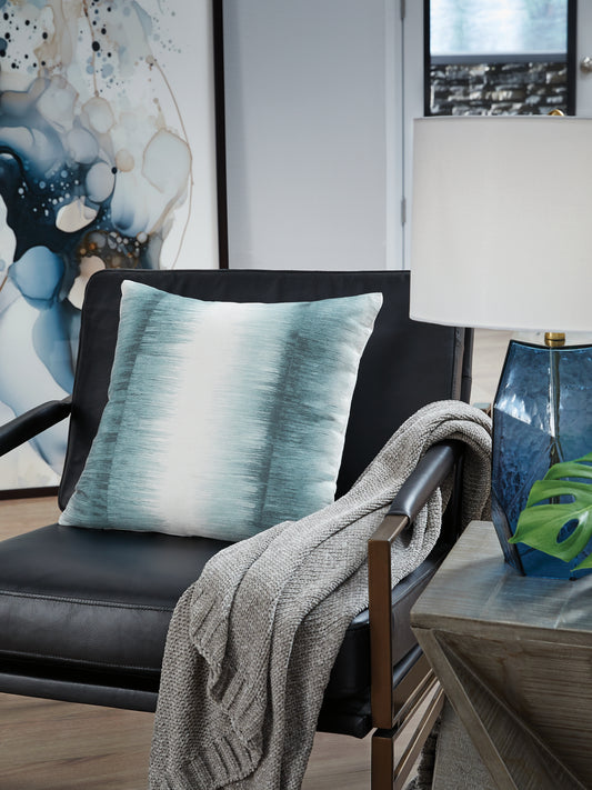 Myers Furniture Outlet - Ashley Furniture - Elonwich Pillows - Pillow / Teal/White - A1001106P