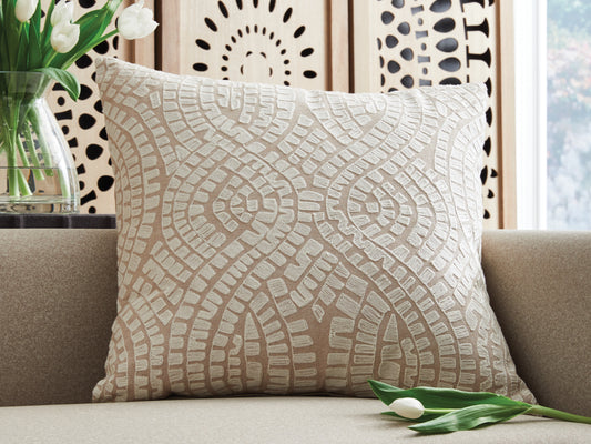 Myers Furniture Outlet - Ashley Furniture - Cortlen Pillows - Pillow (4/CS) / Beige/Ivory - A1001122
