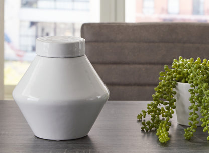 Myers Furniture Outlet - Ashley Furniture - Domina Jar (Set of 2) - Jar (2/CS) / White - A2000485