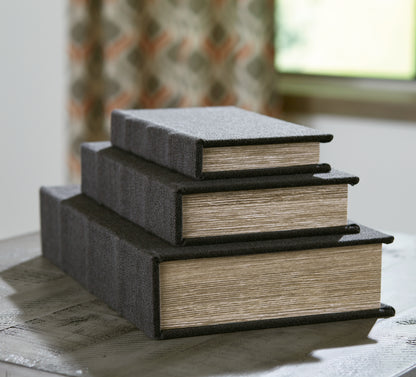 Myers Furniture Outlet - Ashley Furniture - Jolina Box (Set of 3) - Box Set (3/CN) / Black - A2000489