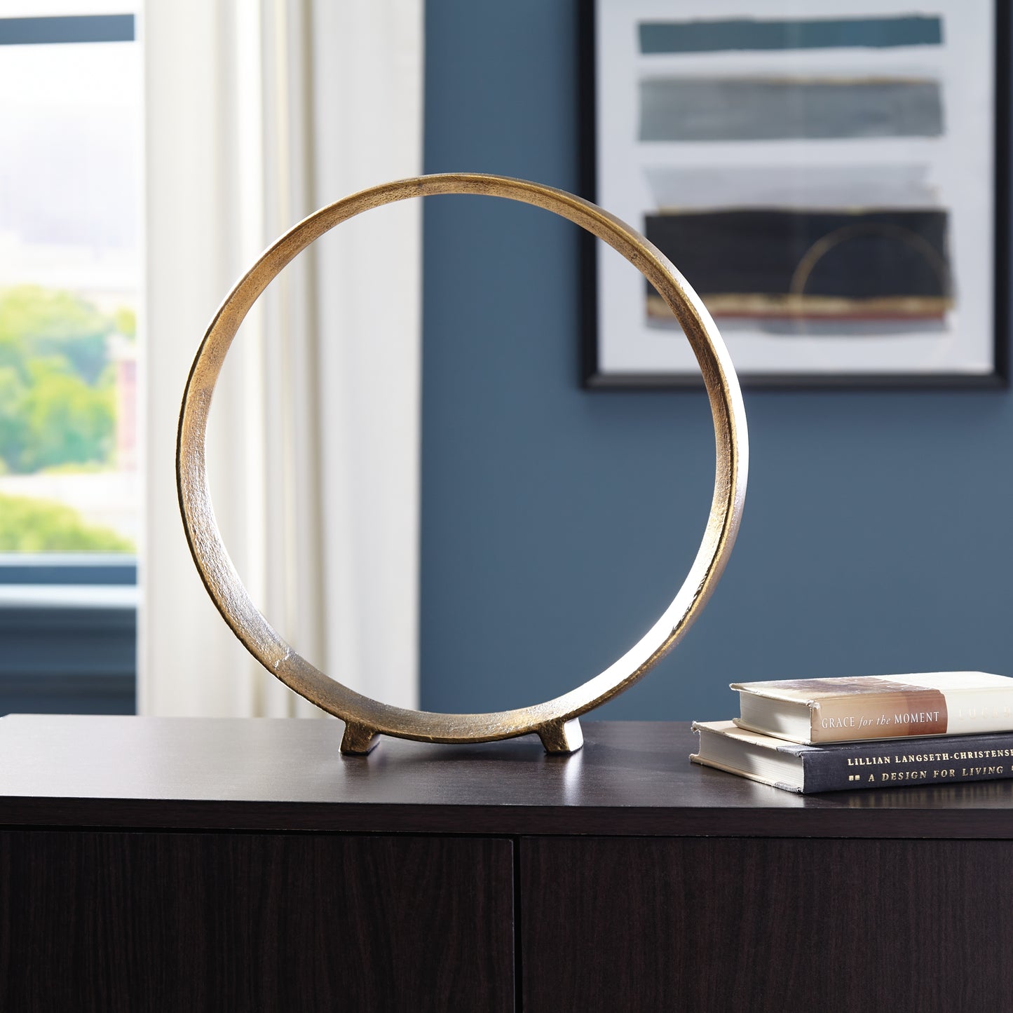 Myers Furniture Outlet - Ashley Furniture - Ryandale Sculpture - Sculpture / Antique Brass Finish - A2000500S