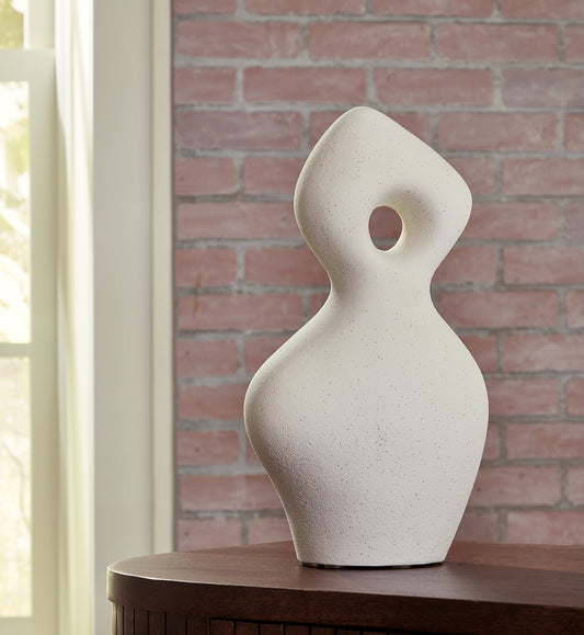 Myers Furniture Outlet - Ashley Furniture - Arthrow Sculpture - Sculpture / Off White - A2000650