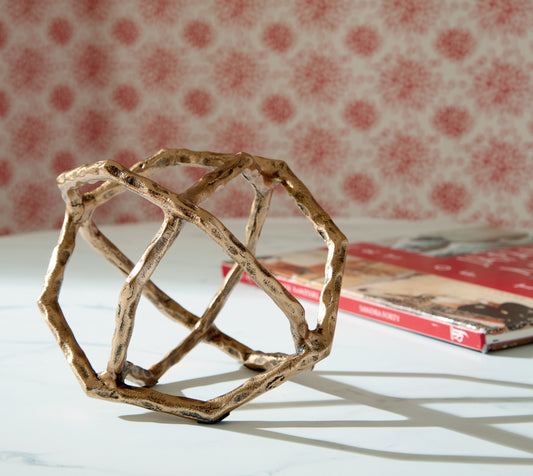 Myers Furniture Outlet - Ashley Furniture - Laddington Sculpture - Sculpture (2/CS) / Antique Brass Finish - A2000670