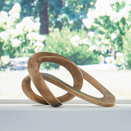 Myers Furniture Outlet - Ashley Furniture - Dunnruck Sculpture - Sculpture / Antique Brass Finish - A2000686