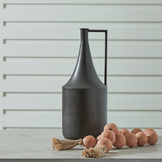 Myers Furniture Outlet - Ashley Furniture - Zainforth Vase - Vase / Distressed Brown - A2000694