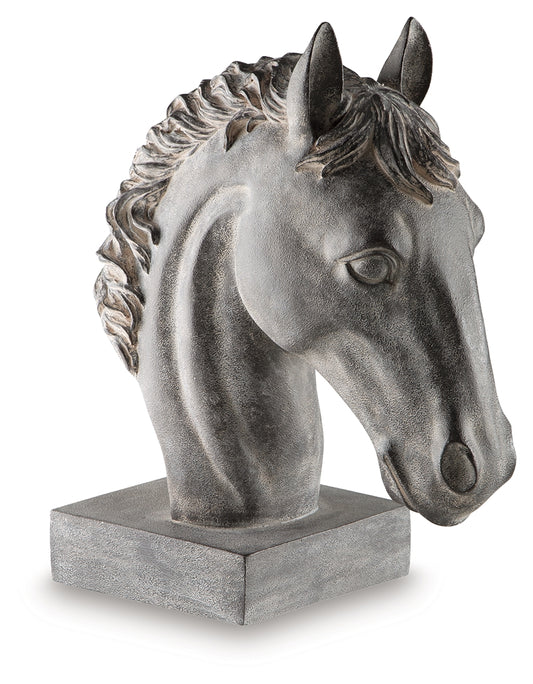 Myers Furniture Outlet - Ashley Furniture - Carnlow Sculpture - Sculpture / Antique Black - A2000772
