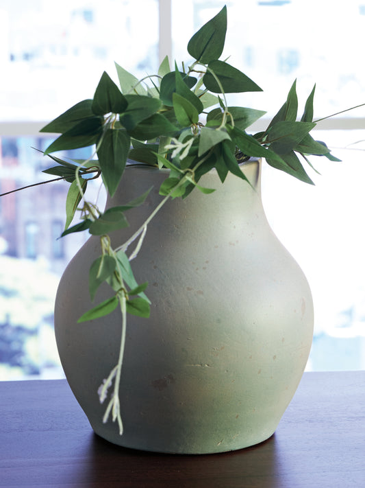 Myers Furniture Outlet - Ashley Furniture - Baychester Vase - Vase / Antique Green - A2000805