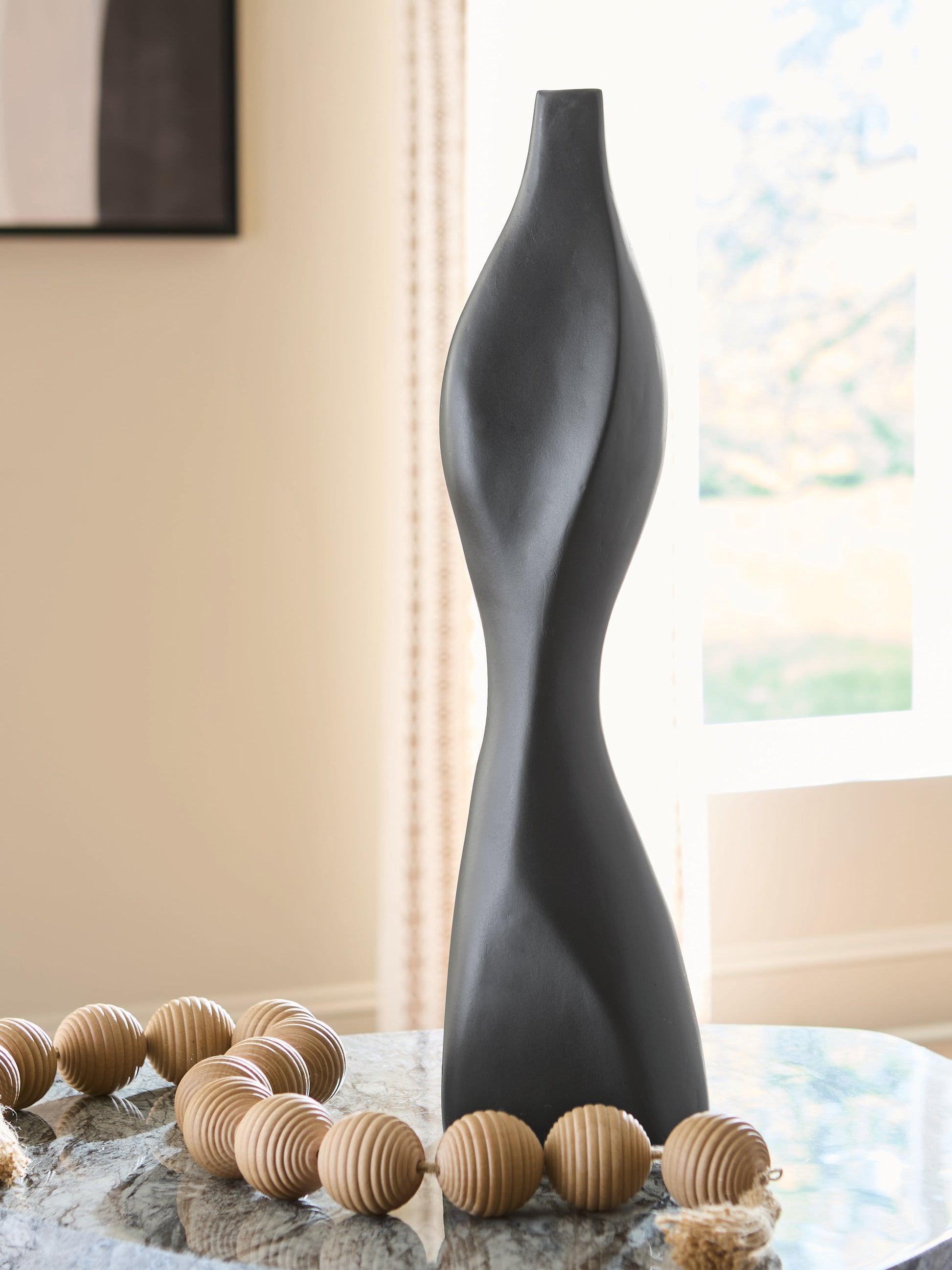 Myers Furniture Outlet - Ashley Furniture - Judsen Vase - Vase / Black - A2000836